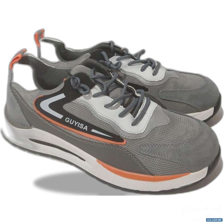 Artikel Nr. 992261 Artikel Nr. 992261: GUYISA Sportschuhe Grau mit orangefarbenen Akzenten