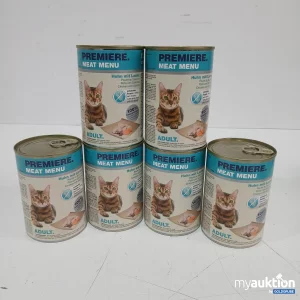 Artikel Nr. 472261: Premiere 6 x Meat Menu Katzenfutter Huhn mit Lachs 400 g