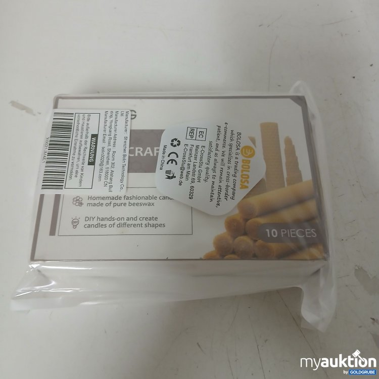 Artikel Nr. 399262 Artikel Nr. 399262: Bolosa 10 Stück Bienenwachsplatten
