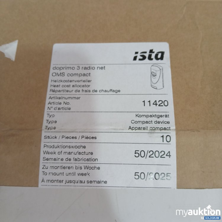 Artikel Nr. 438262: Ista Heizkostenverteiler 11420 