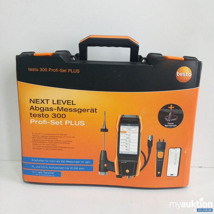 Artikel Nr. 440262 Artikel Nr. 440262: Testosteron 300 Profi Set Plus Abgas Messgerät