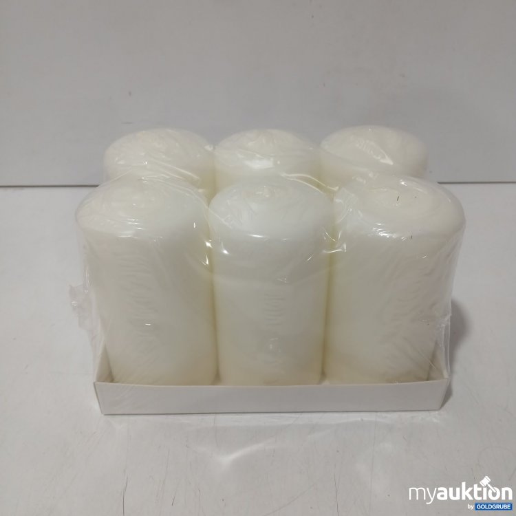 Artikel Nr. 469262 Artikel Nr. 469262: Horeca Candles Stumpenkerzen 60x120 mm Ivory 6Stk