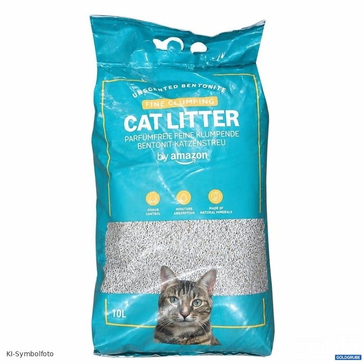 Artikel Nr. 472262 Artikel Nr. 472262: amazon 10 l Cat Litter parfümfreie feine klumpende Bentonit-Katzenstreu