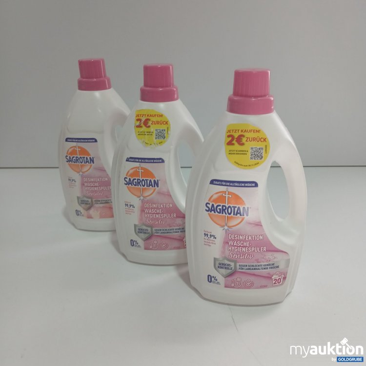 Artikel Nr. 825262: Sagrotan Desinfektion Wäsche-Hygienespüler 3x1,5l