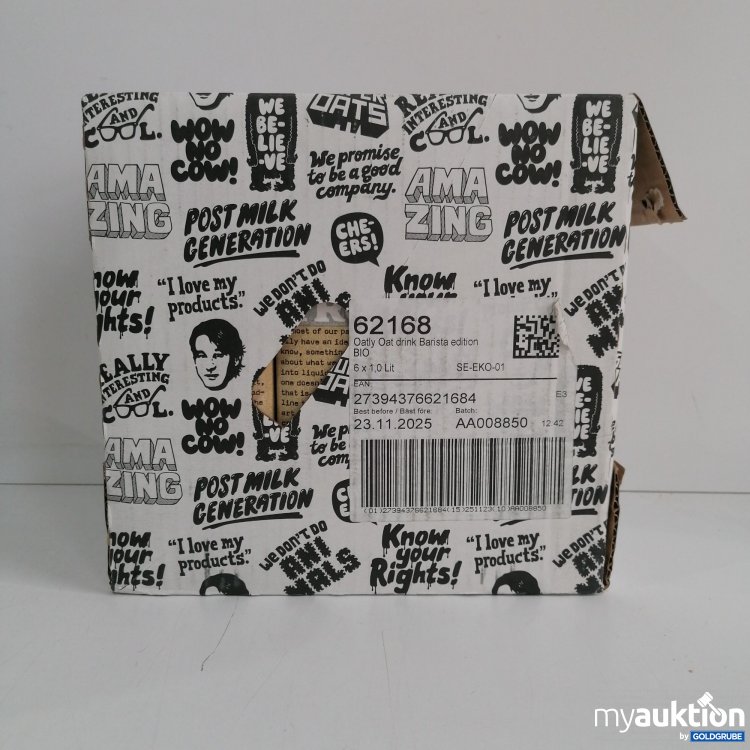Artikel Nr. 844262 Artikel Nr. 844262: Oatly Bio Barista Edition 6x1l