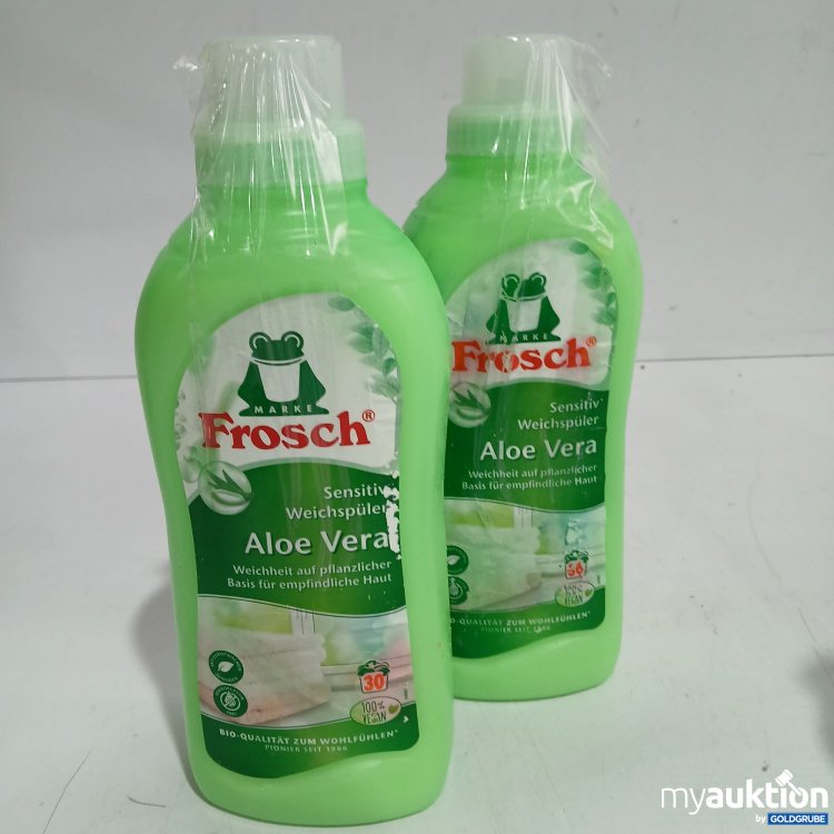 Artikel Nr. 867262 Artikel Nr. 867262: Frosch Sensitiv Weichspüler Aloe Vera 2x 750ml