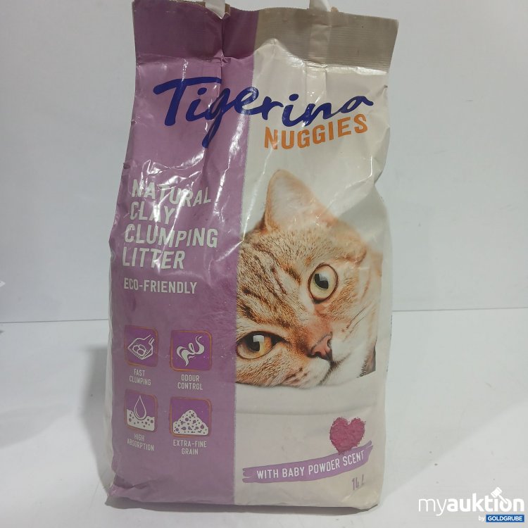 Artikel Nr. 873262: Tigerino Nuggies Natural Clay clumping litter 14L
