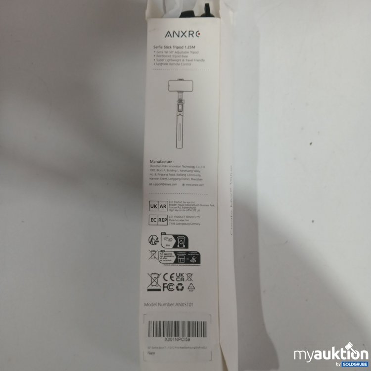 Artikel Nr. 874262: Anxrc Selfie Stick Tripod 1.25M