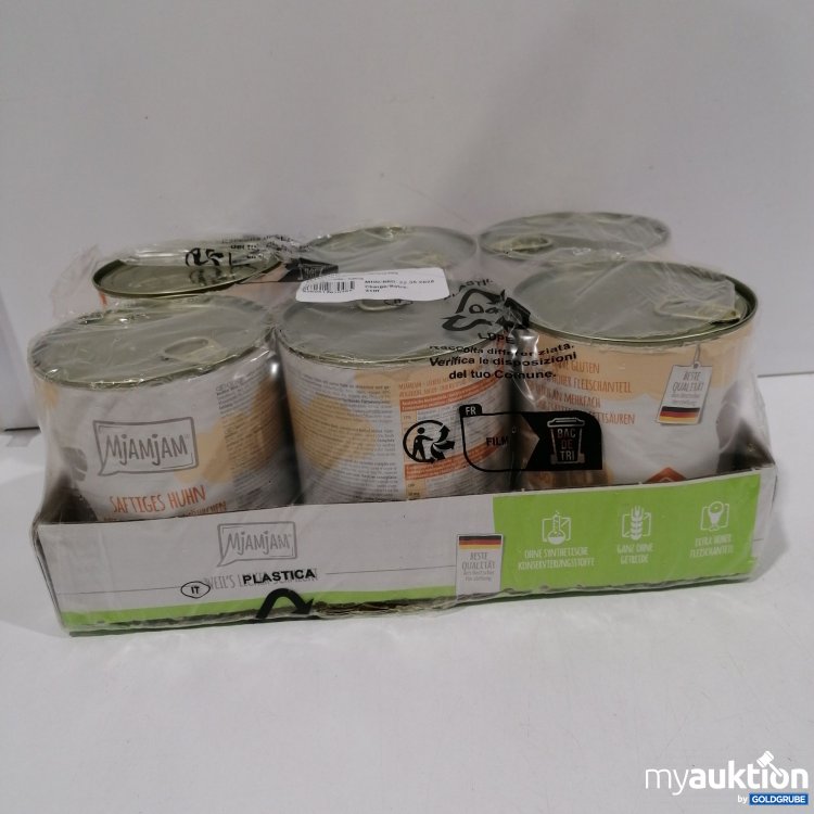 Artikel Nr. 875262: Mjammjam Hundefutter 6×800g Huhn mit Ente