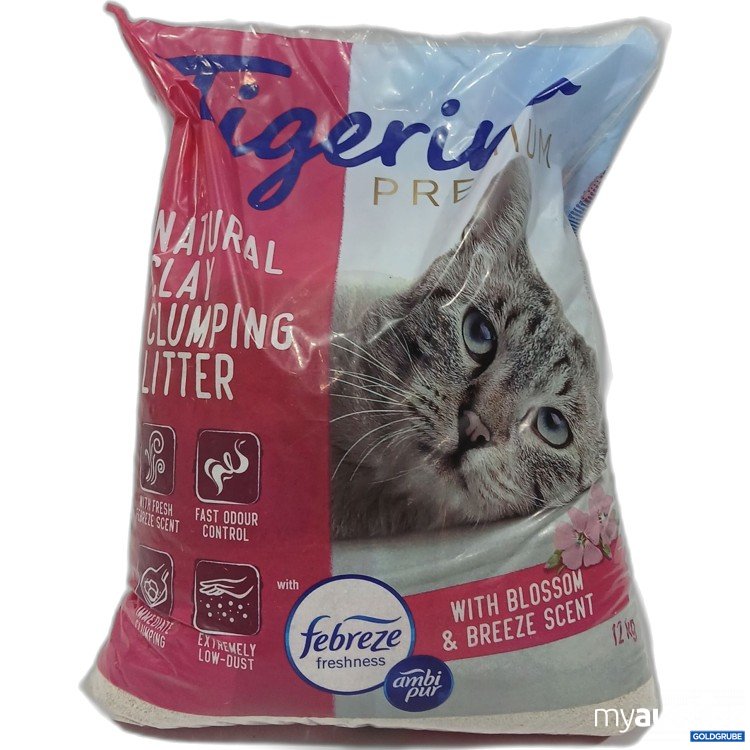 Artikel Nr. 885262: Tigerino Premium Katzenstreu with Bolossom & Breeze Scent 12kg 