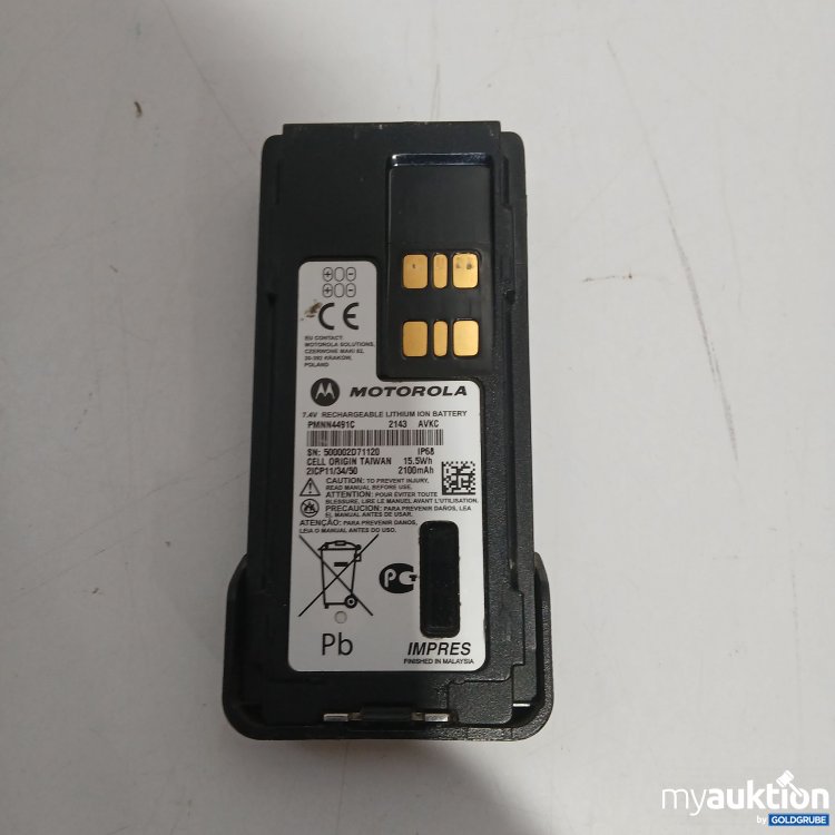 Artikel Nr. 952262: Motorola 7.4V Rechargeable Lithium ion Battery 