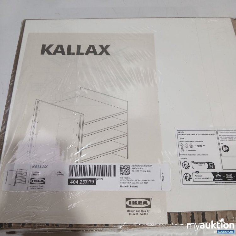 Artikel Nr. 98262: Ikea Kallax 33x33cm 404.237.19