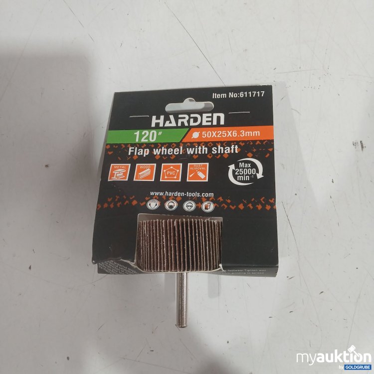 Artikel Nr. 990262 Artikel Nr. 990262: Harden Flap wheel with shaft 50x25x6,3mm 611717