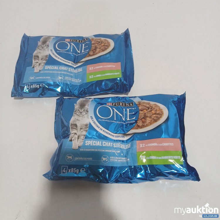 Artikel Nr. 814263 Artikel Nr. 814263: Purina One Katzenfutter 2er Pack x4 Stück x85g