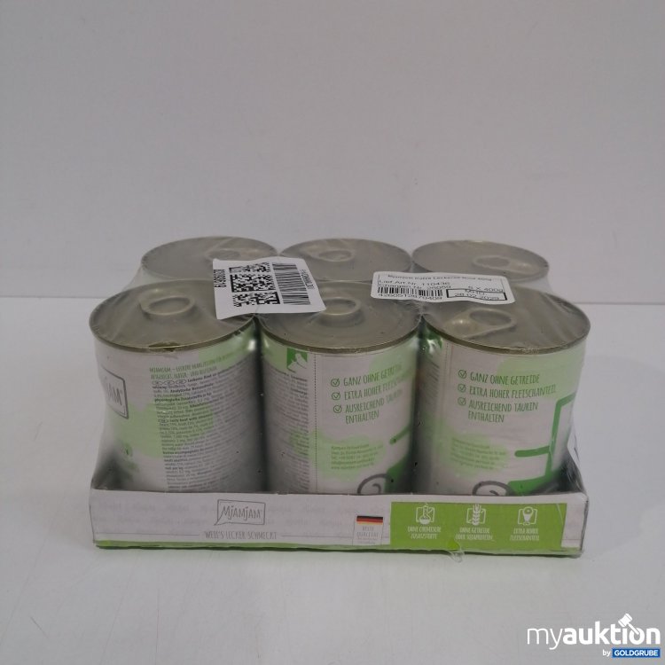 Artikel Nr. 855263: Mjamjam Katzenfutter Leckeres Rind 6x400g