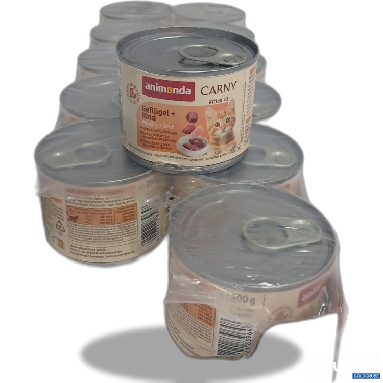 Artikel Nr. 898263: Animonda Kitten Geflügel + Rind 12x200g