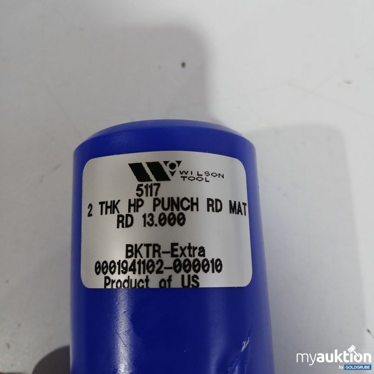 Artikel Nr. 920263: Wilson Tool 2 THK HP PUNCH RD MAT