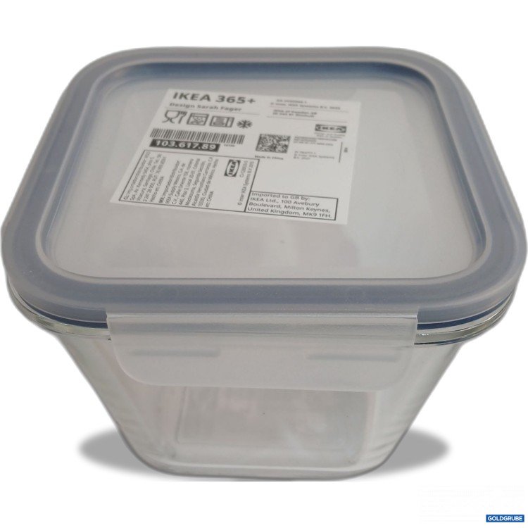 Artikel Nr. 951263 Artikel Nr. 951263: Ikea 365+ Glas Schüssel 15x15x11cm mit Deckel