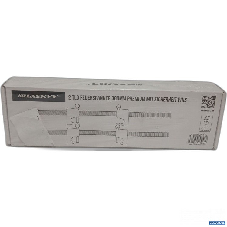 Artikel Nr. 98263: Haskyy 2 TLG Federspanner 380mm Premium mit Sicherheit Pins 