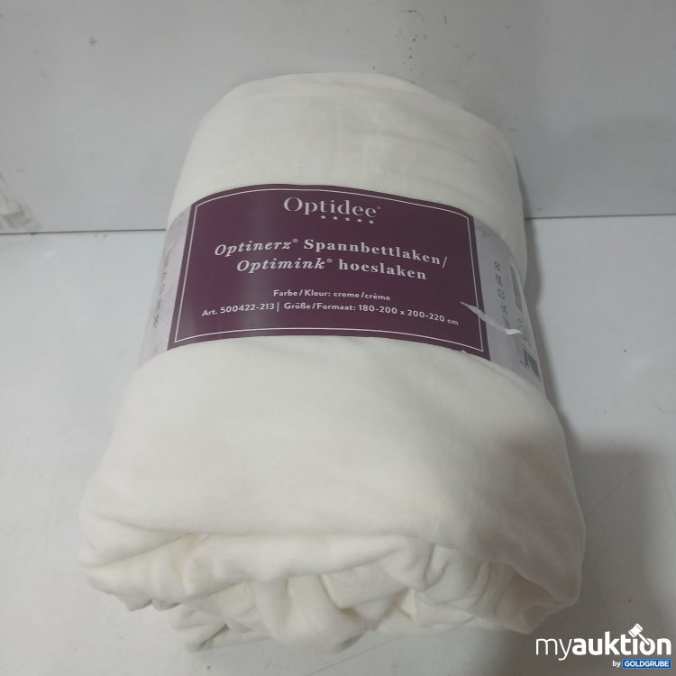 Artikel Nr. 468264 Artikel Nr. 468264: Optidee Spannbettlaken 180-200 x 200-220 cm creme