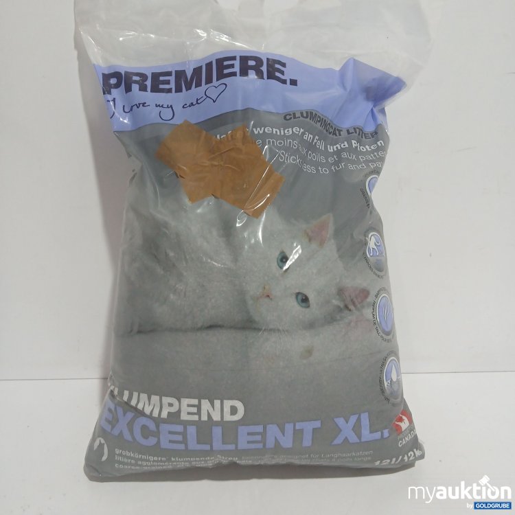 Artikel Nr. 873264: Premiere Klumpend Excellent Katzenstreu 12kg