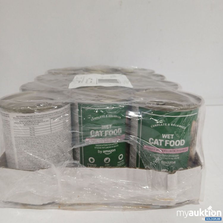 Artikel Nr. 876264 Artikel Nr. 876264: Amazon Katzenfutter Salmon Chunks in Gravy 12x415g
