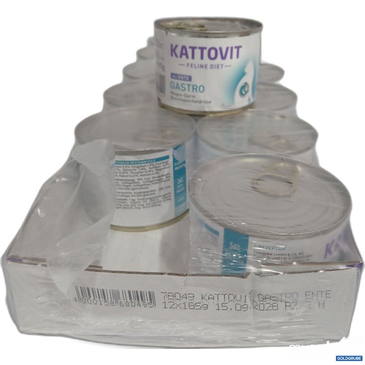 Artikel Nr. 898264: Kattovit Gastro mit Ente 12x185g