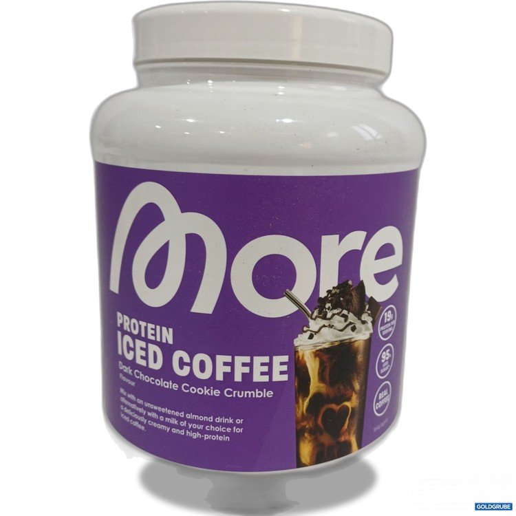 Artikel Nr. 962264: More Protein Iced Coffee Dark Chocolate Cookie Crumble Flavour 500g