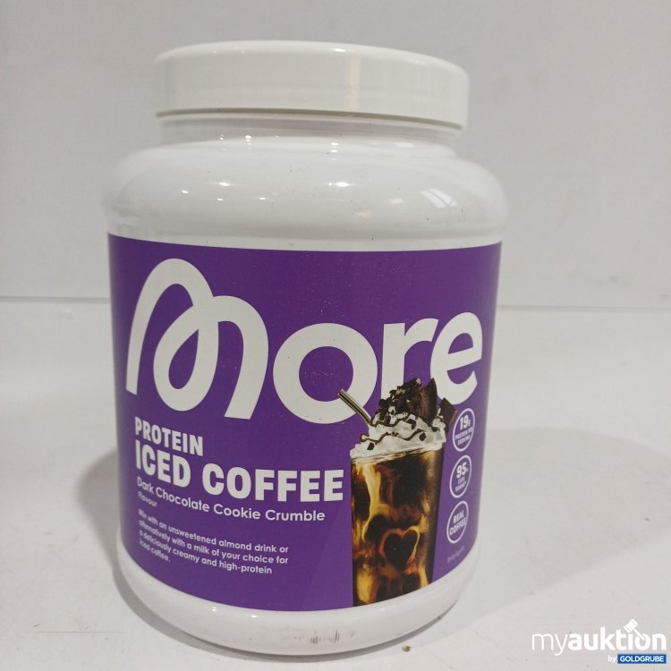 Artikel Nr. 962264: More Protein Iced Coffee Dark Chocolate Cookie Crumble Flavour 500g
