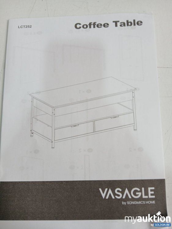 Artikel Nr. 995264 Artikel Nr. 995264: VASAGLE by Songmics Home Couchtisch