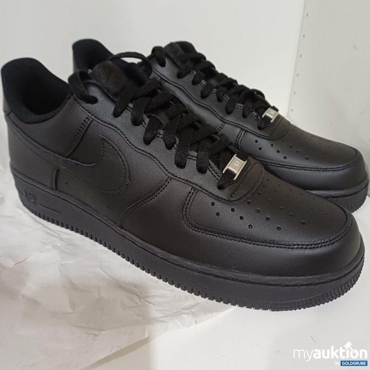 Artikel Nr. 464265 Artikel Nr. 464265: Nike Air Force 1 '07 Herren Sneaker Schwarz Größe 47 EUR
