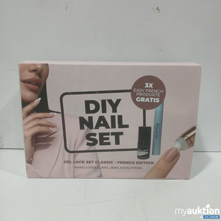 Artikel Nr. 466265: Juliana Nails DIY Nail Set Gel Lack Classic French Edition 17-teilig