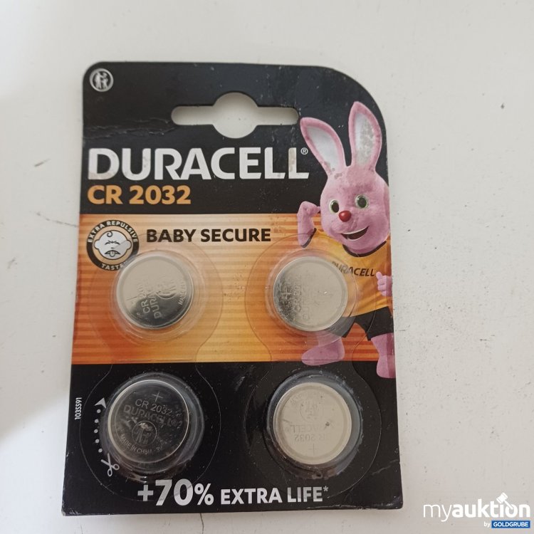 Artikel Nr. 467265: Duracell CR 2032 Knopfzellen, 4 Stk.