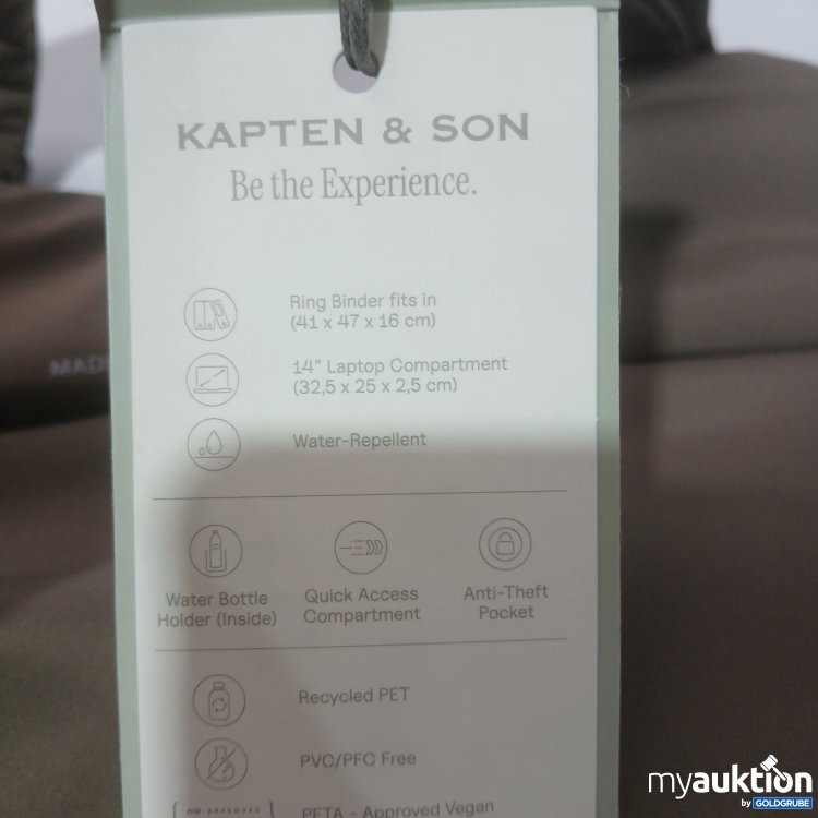 Artikel Nr. 468265 Artikel Nr. 468265: Kapten & Son Tasche Braun
