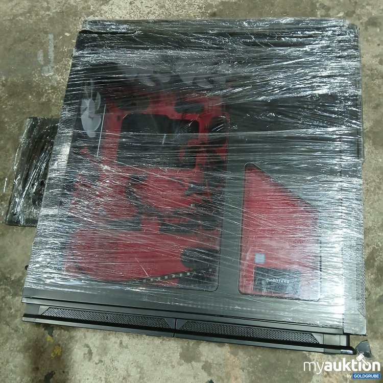 Artikel Nr. 527265 Artikel Nr. 527265: Phanteks Enthoo Evolv ITX PC-Gehäuse rot schwarz mit Intel Core i7 Aufkleber beschädigt
