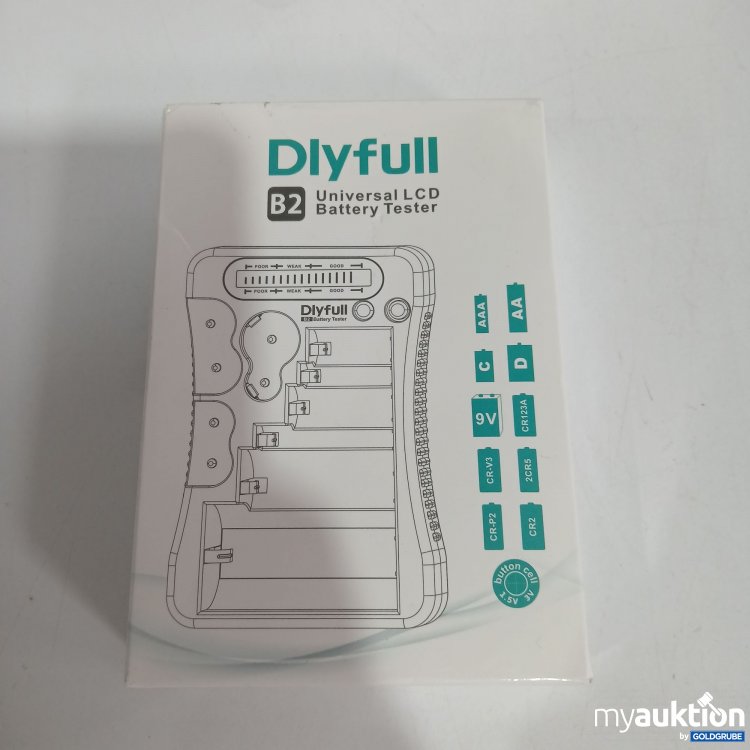 Artikel Nr. 827265 Artikel Nr. 827265: Dlyfull B2 Universal LCD Battery Tester