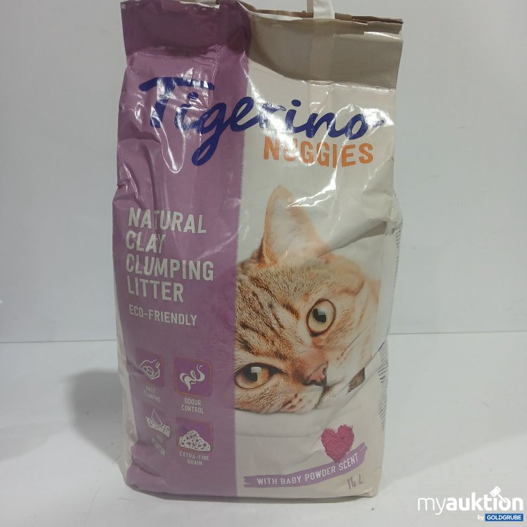 Artikel Nr. 873265: Tigerino Nuggies Natural Clay clumping litter 14L