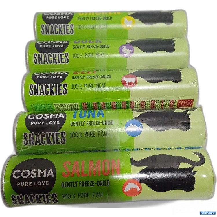 Artikel Nr. 890265 Artikel Nr. 890265: Cosma Snackies diverse Sorten 5x21g