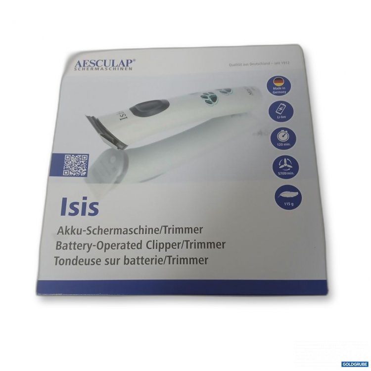 Artikel Nr. 913265: Aesculap Isis Akku-Schermaschine/Trimmer