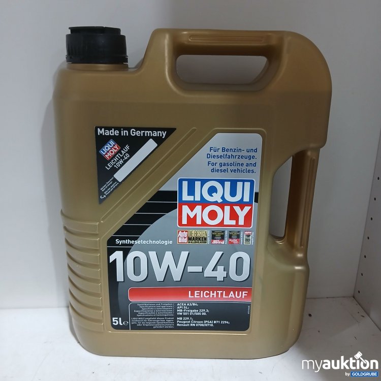 Artikel Nr. 961265 Artikel Nr. 961265: Liqui Moly 10W-40 Leichtlauf 5l