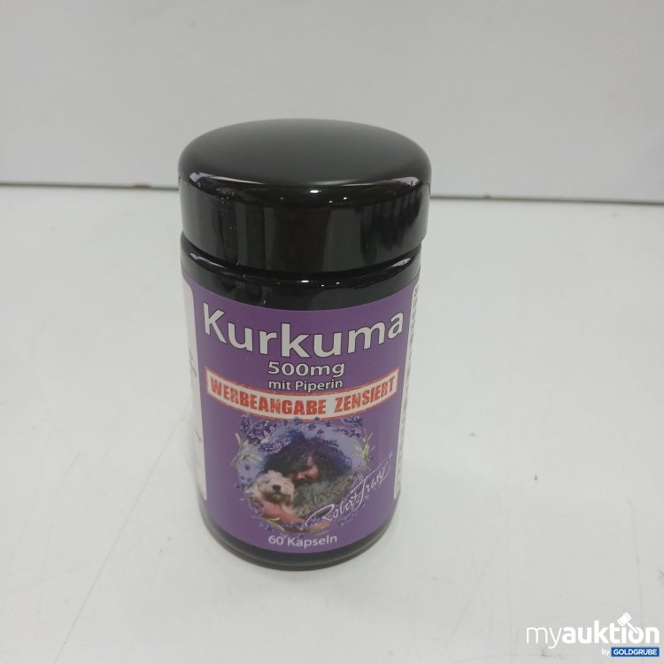 Artikel Nr. 981265: Robert Franz Kurkuma 500mg mit Piperin 60 Kapseln
