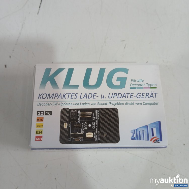 Artikel Nr. 991265: Klug kompaktes Lade & Update Gerät 