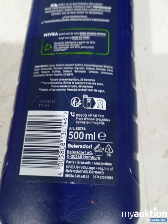 Artikel Nr. 993265: NIVEA MEN Energy 3in1 Duschgel 500ml