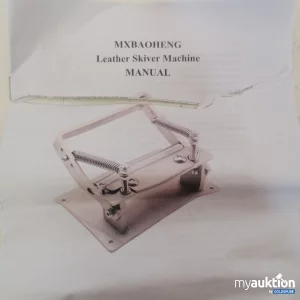 Auktion MXBAOHENG Leder Schärfmaschine