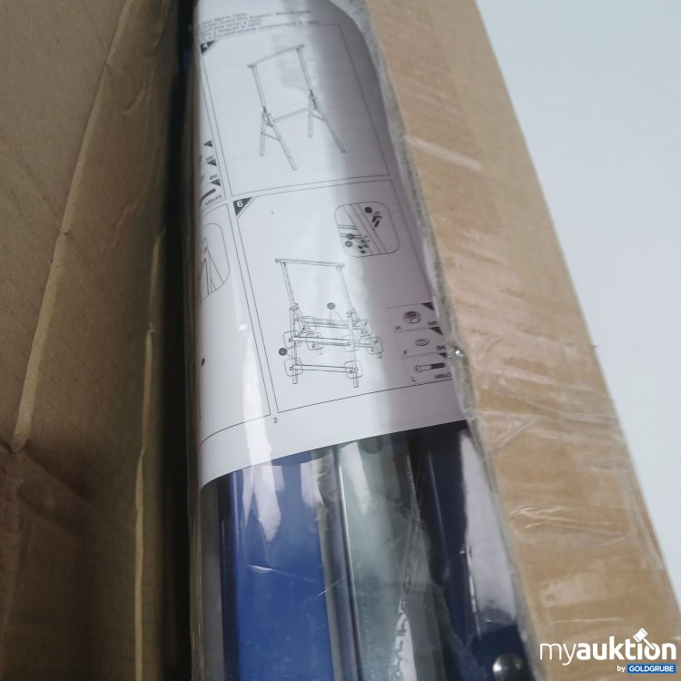 Artikel Nr. 444266 Artikel Nr. 444266: Tectake Gerüstbockset 2x Unterstellbock höhenverstellbar blau 77.5x12x20cm