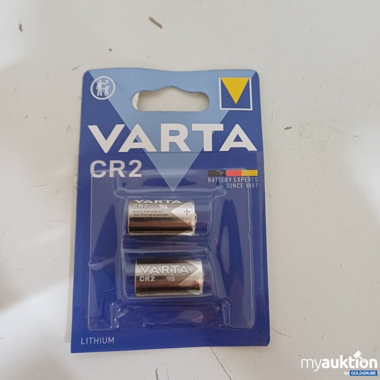 Artikel Nr. 467266 Artikel Nr. 467266: Varta CR lithium Batterie, 2 Stk.