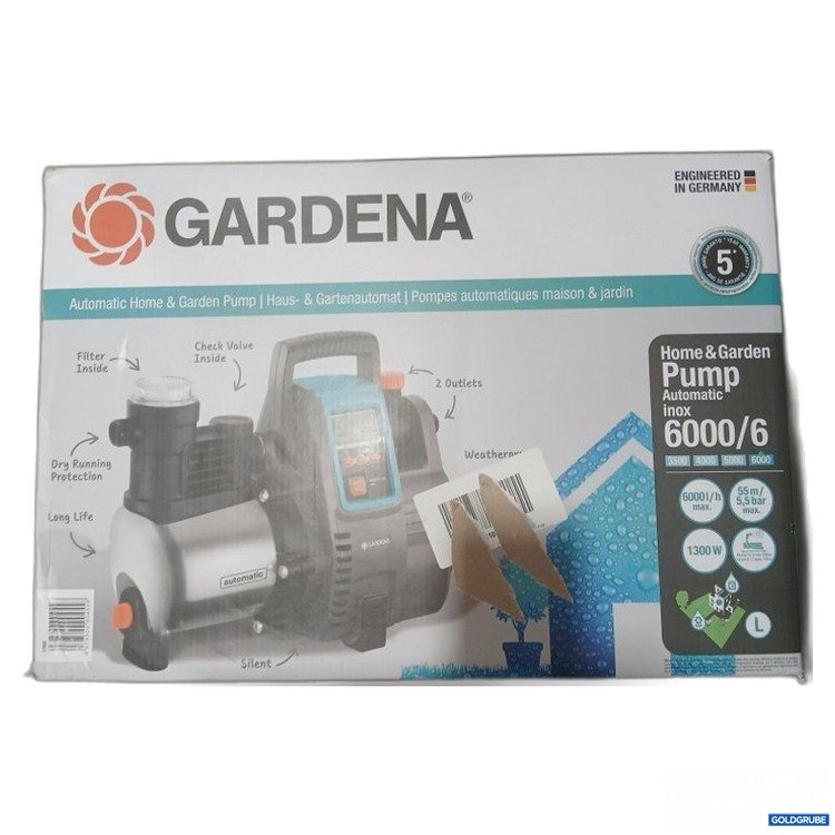 Artikel Nr. 469266 Artikel Nr. 469266: Gardena Home & Garden Pumpe Automatic inox 6000/6