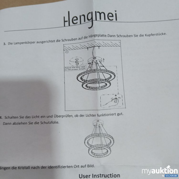 Artikel Nr. 523266 Artikel Nr. 523266: Hengmei Kronleuchter