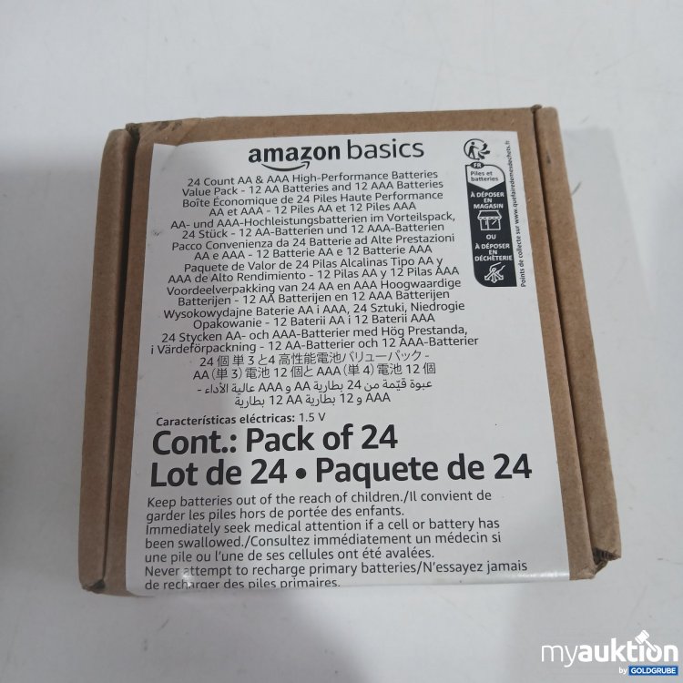 Artikel Nr. 874266 Artikel Nr. 874266: Amazon Basics 24 Count AA & AAA High-Performance Batteries