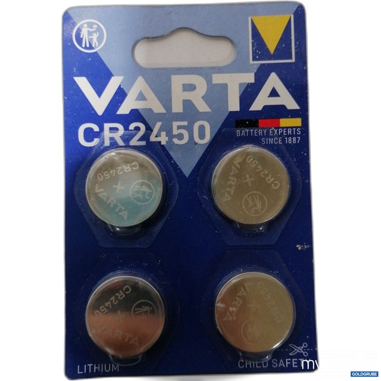 Artikel Nr. 886266: Varta CR2450 Batterien 4Stk